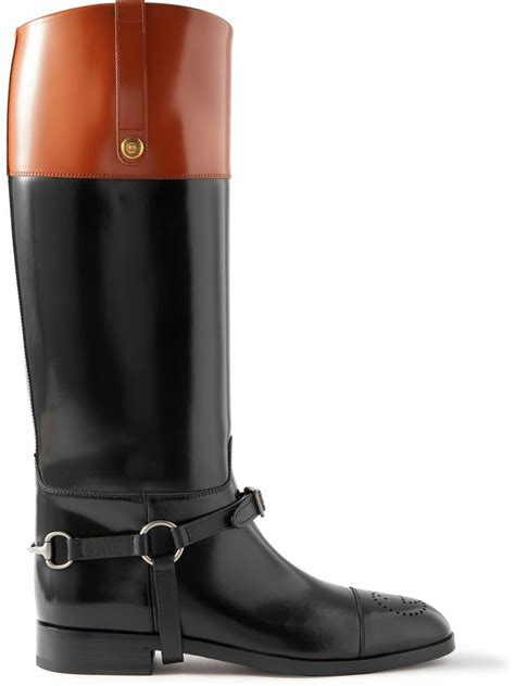 gucci equestrian boots